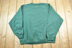 Vintage 1990s Cat Snowman Snow Cat Cute Crewneck Sweater