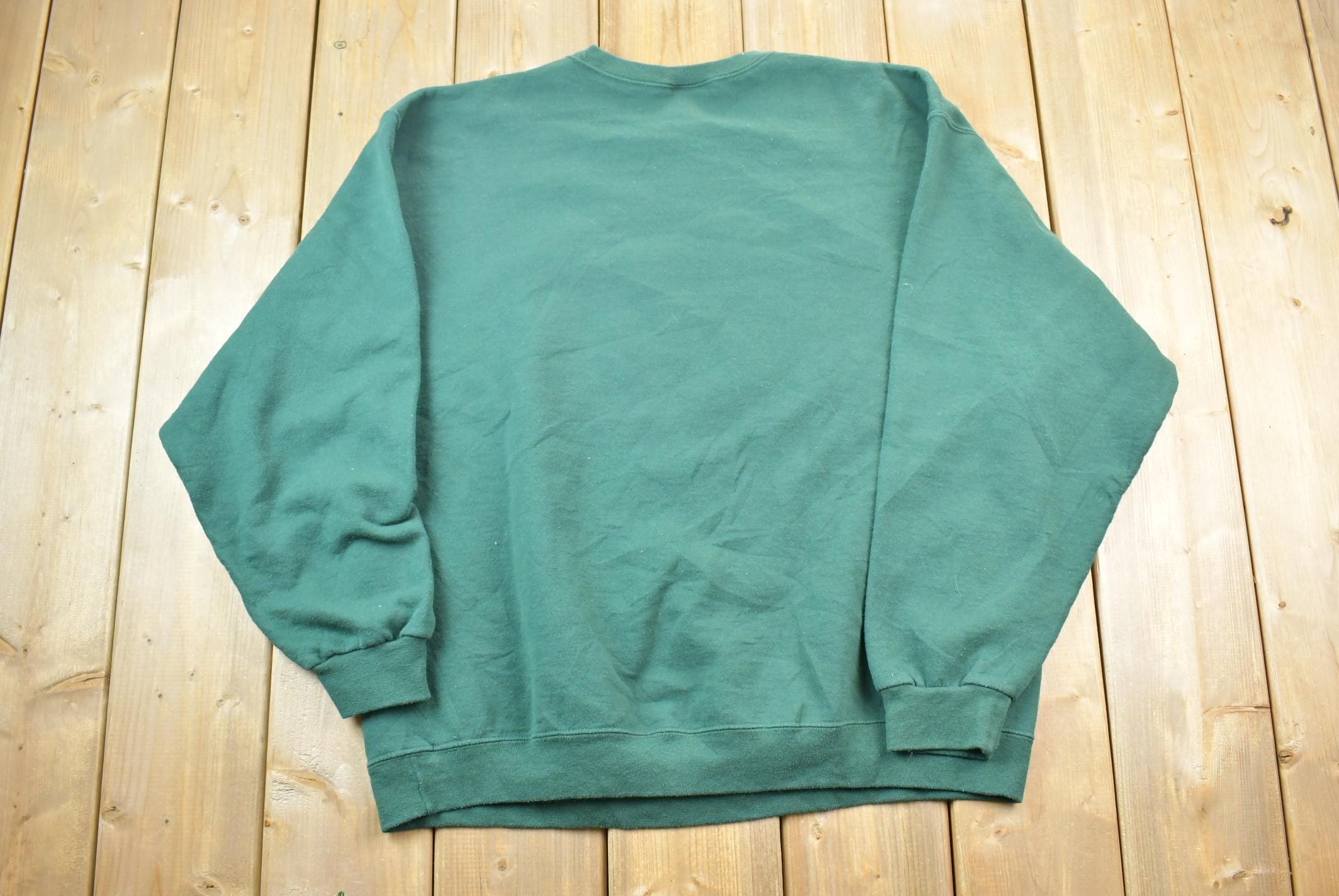 Vintage 1990s Cat Snowman Snow Cat Cute Crewneck Sweater