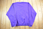 Vintage 1990s Minnesota Vikings Fans Gear NFL Purple Crewneck Sweatshirt