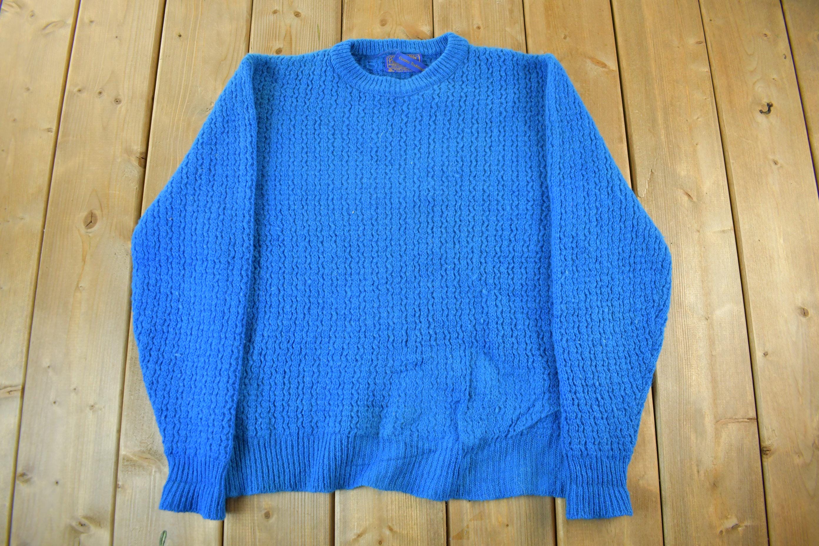 Vintage 1980s Pendleton Wool Knit Sweater Men's S-M