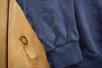 Vintage 1990s University Of Michigan Collegiate Crewneck  Embroidered  NCAA Sweatshirt  Sportswear  Americana  Galt Sand Sweatshirt