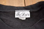 Vintage 1990s Tee Dee's Kittens and Flowers Themed Crewneck Sweater