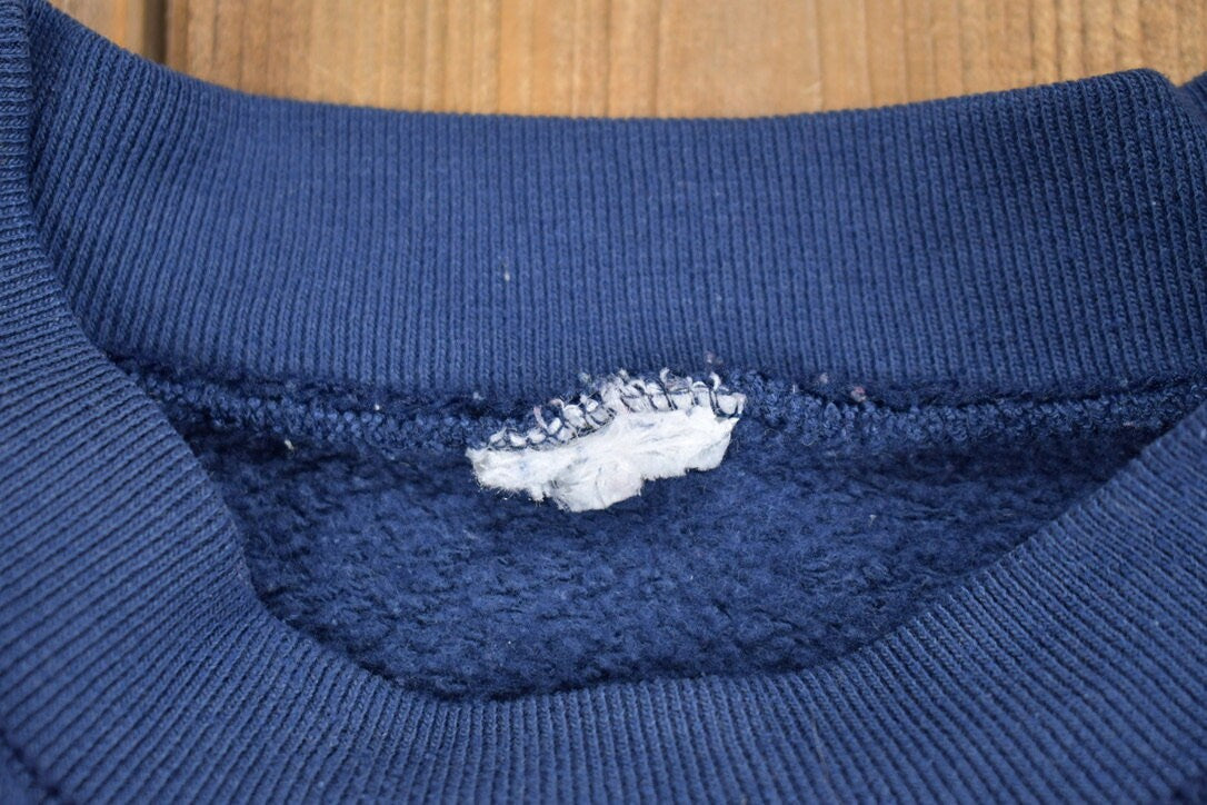 Vintage 1990s Blank Raglan Sleeve Crewneck Sweatshirt