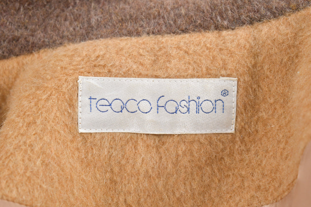 Vintage 1980s Teaco Fashion Full Length Wool