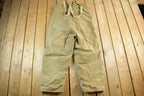 Vintage 1940s Navy Deck Overalls WWII Era Men's Size Medium