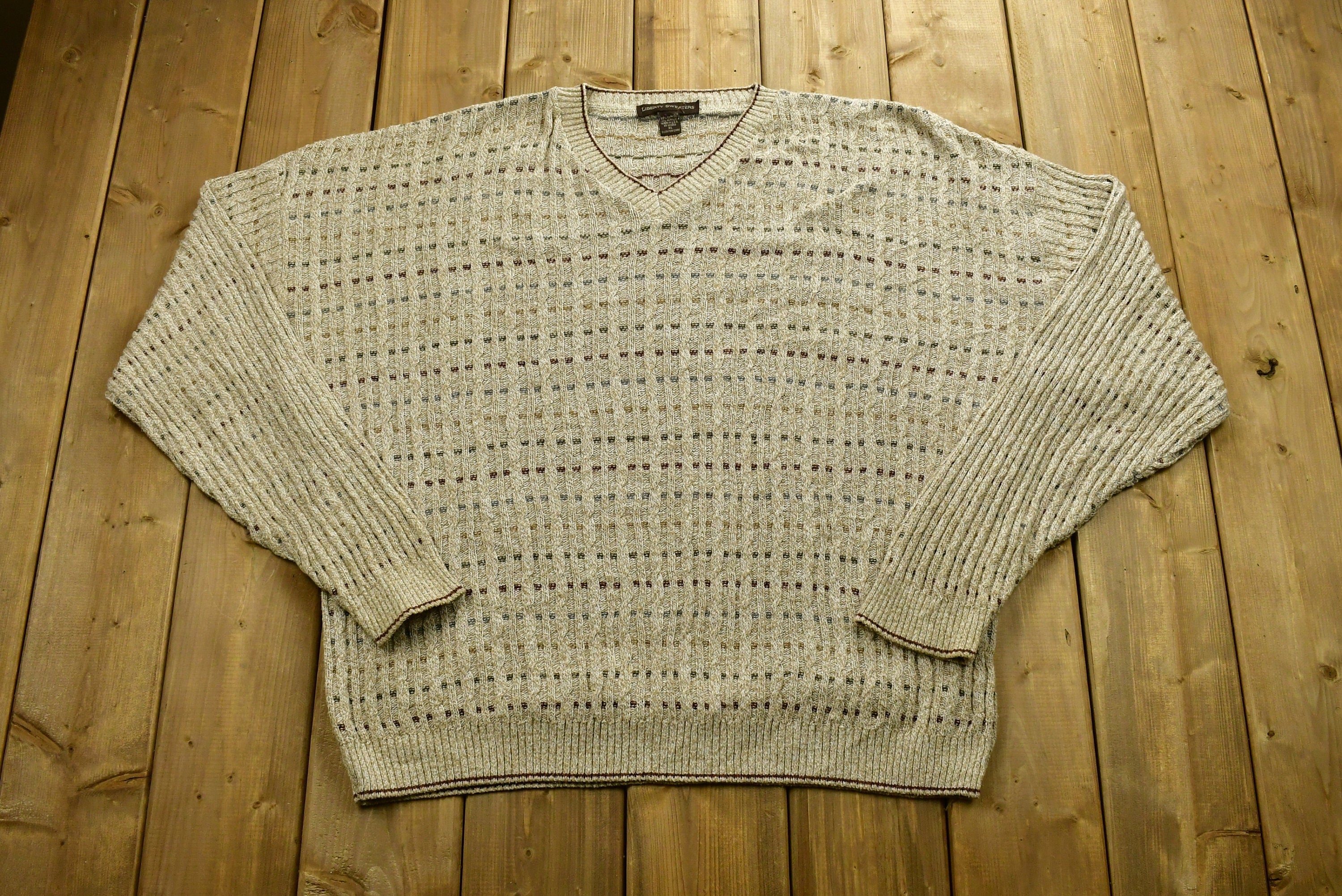 Vintage Liberty Sweaters Knitted Sweater