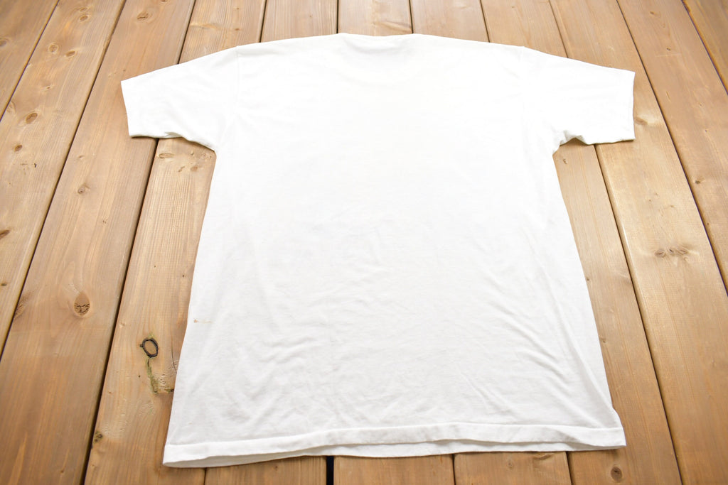 Vintage 1992 Churchill Homecoming Hanes Graphic T Shirt Single Stitch
