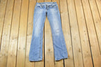 Vintage Y2K Miss Me Bedazzled Low Rise Jeans Size 28x31