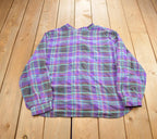 Vintage 1990s Two Twenty Blank Button Up Shirt