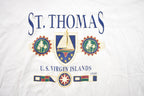 Vintage 1990s St. Thomas U.S. Virgin Islands Souvenir T Shirt