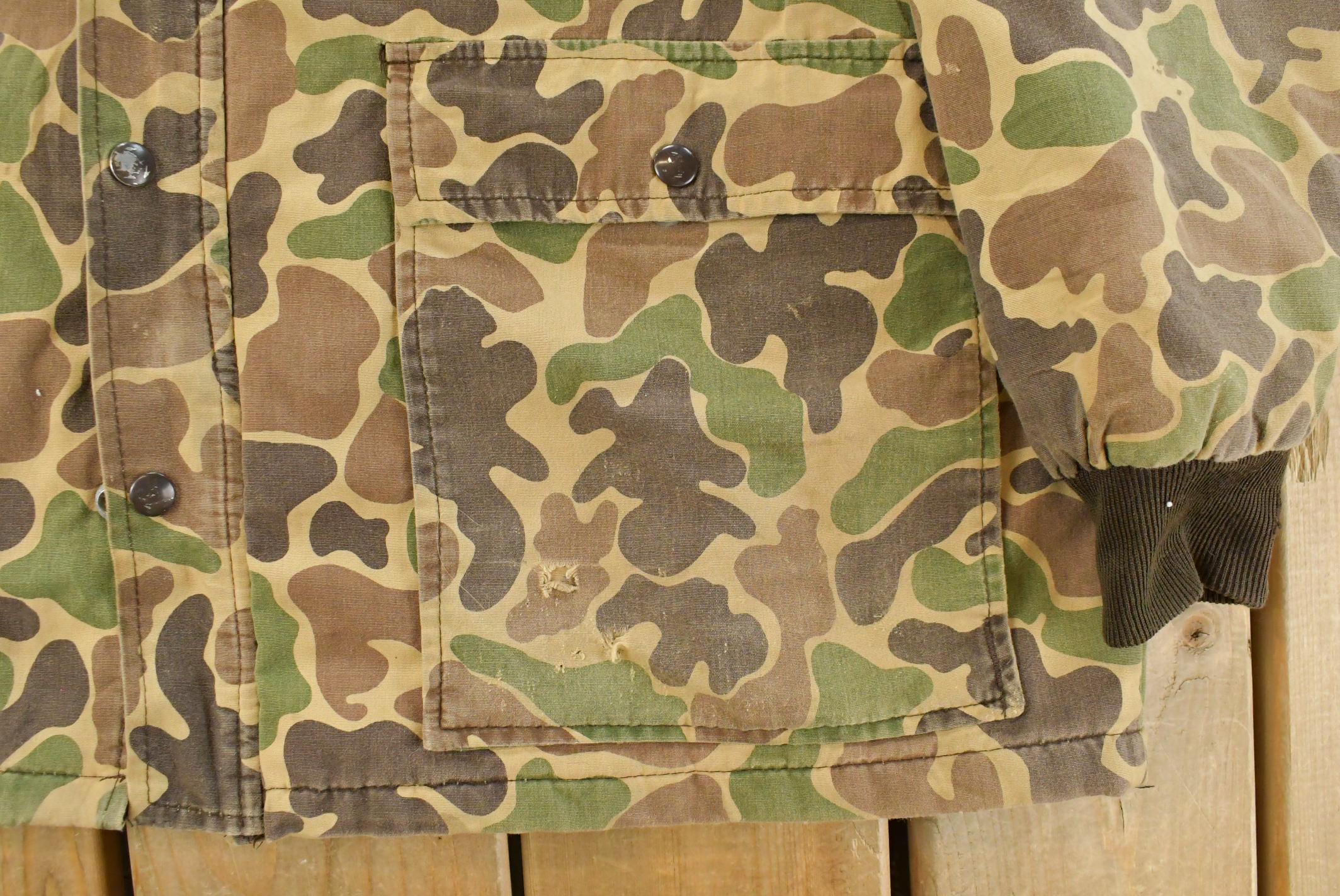 Vintage 1980s Elanco Duck Camo Parka Jacket Men's 2XL