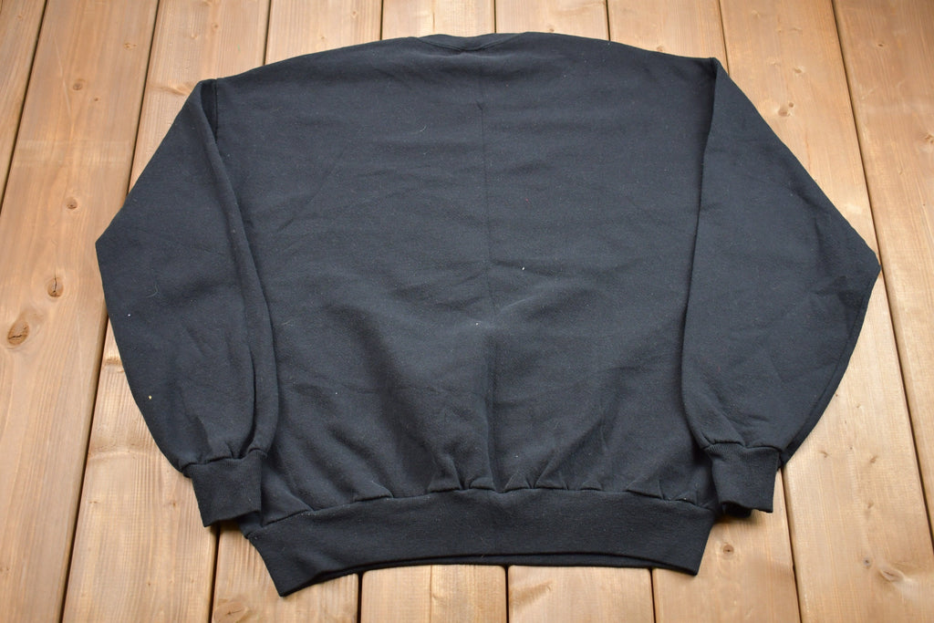 Vintage 1990s Floral Made In USA Crewneck Sweatshirt