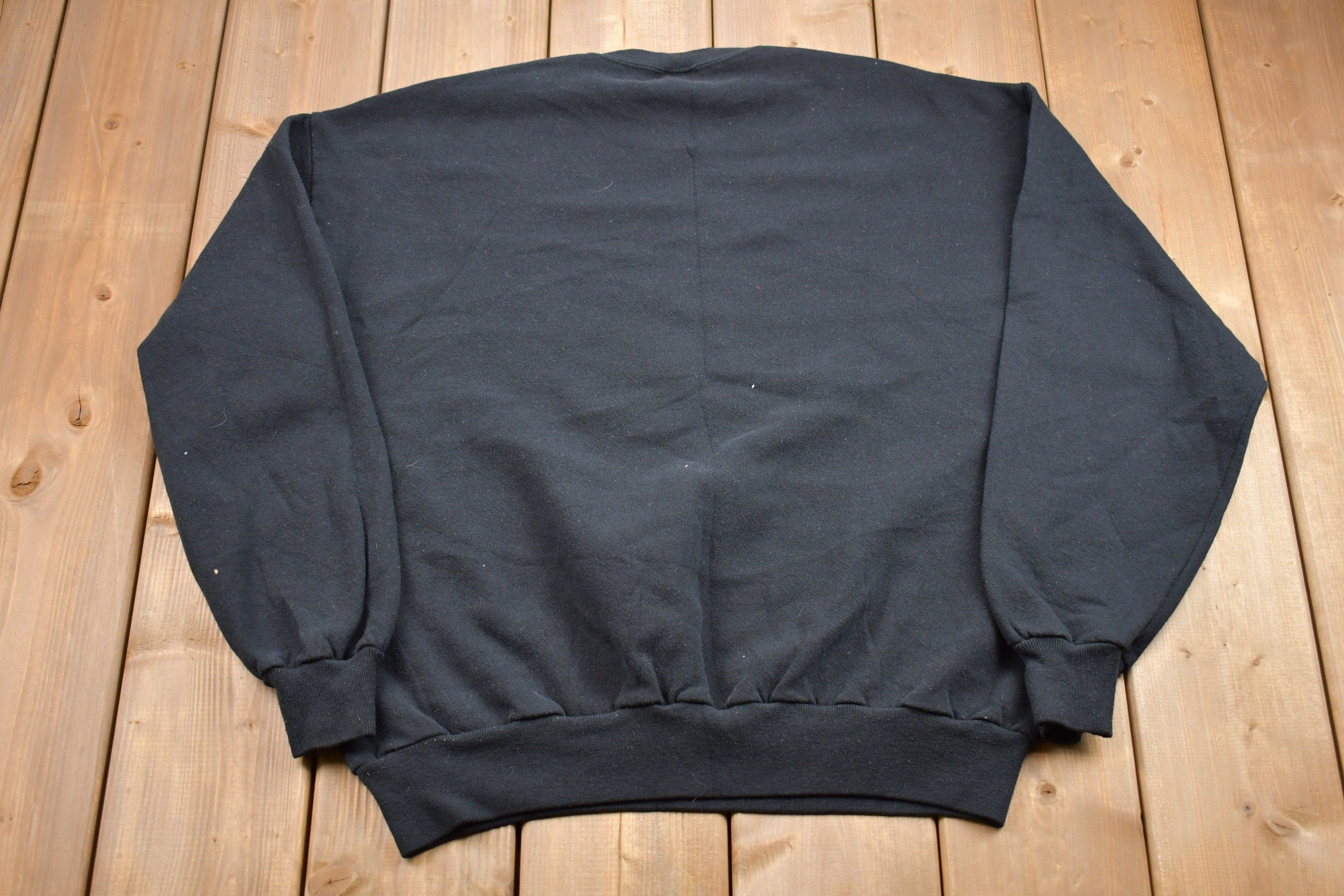 Vintage 1990s Floral Made In USA Crewneck Sweatshirt