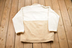 Vintage 1990s Lysespenard Embroidered Fleece Sweater
