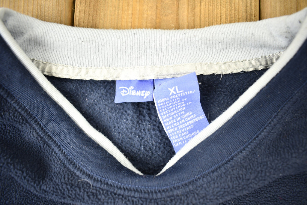 Vintage 1990s Eeyore Winnie The Pooh Disney Fleece Crewneck