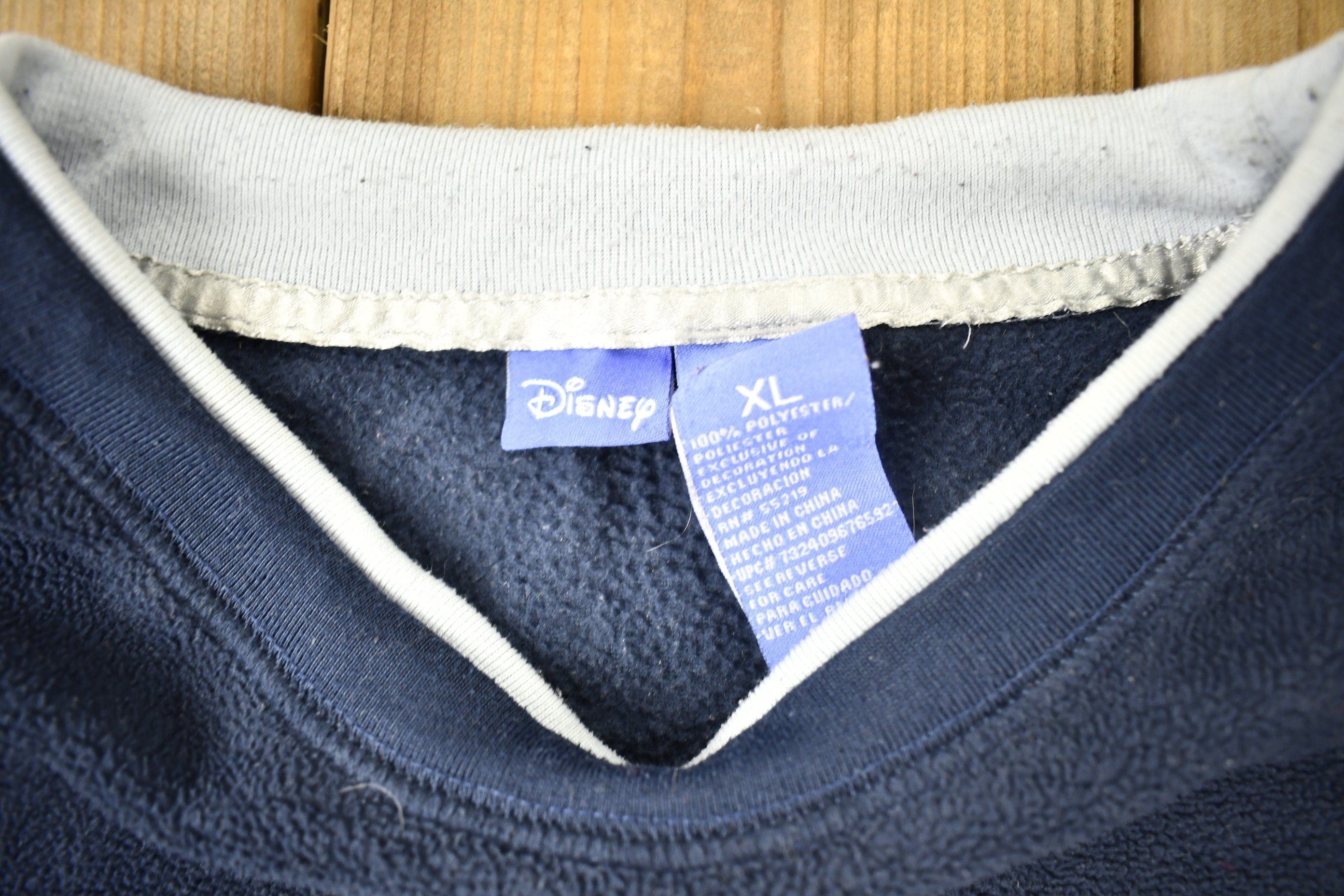 Vintage 1990s Eeyore Winnie The Pooh Disney Fleece Crewneck