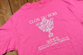 Vintage Early 1990s Paper-Thin Hot Pink Close Du Bois Winery T-Shirt