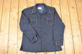 Vintage 1970s Time Out Fancy Button Up Shirt Men's L