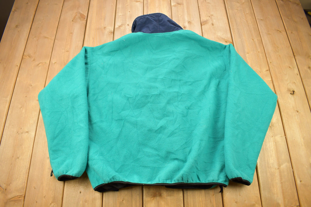 Vintage 1990s Columbia Sportswear Full Zip Fleece Sweater