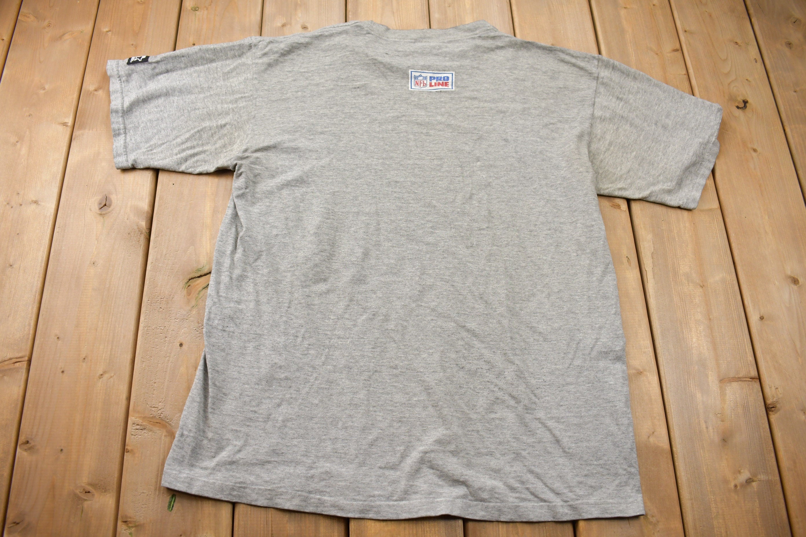 Vintage 1990s Detroit Lions Helmet NFL Starter Pro Line T Shirt