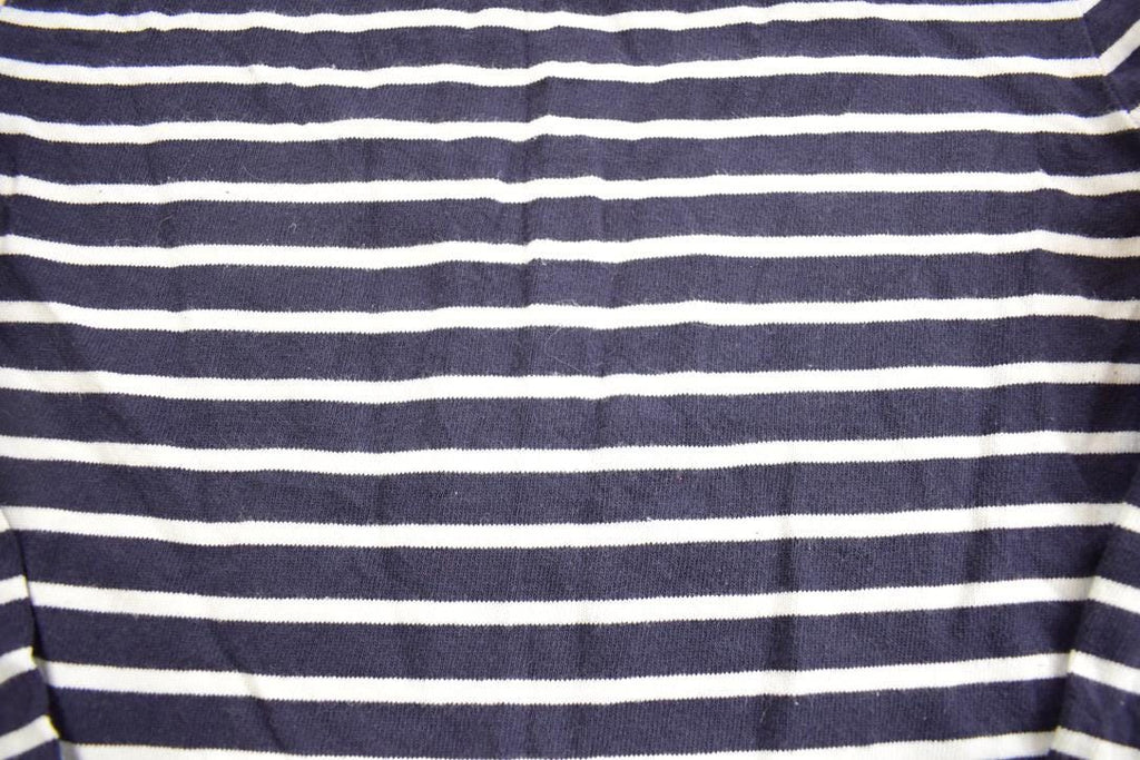 Vintage 1990s Womens Lands End Stripes Sweatshirt