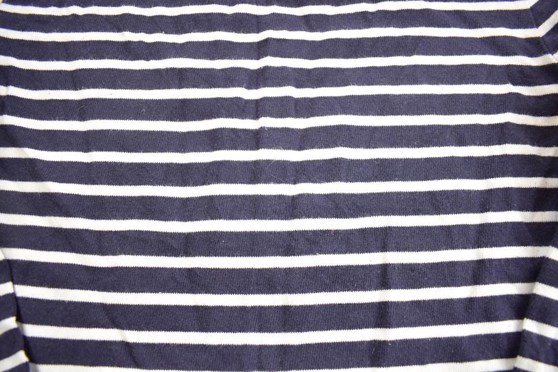 Vintage 1990s Womens Lands End Stripes Sweatshirt