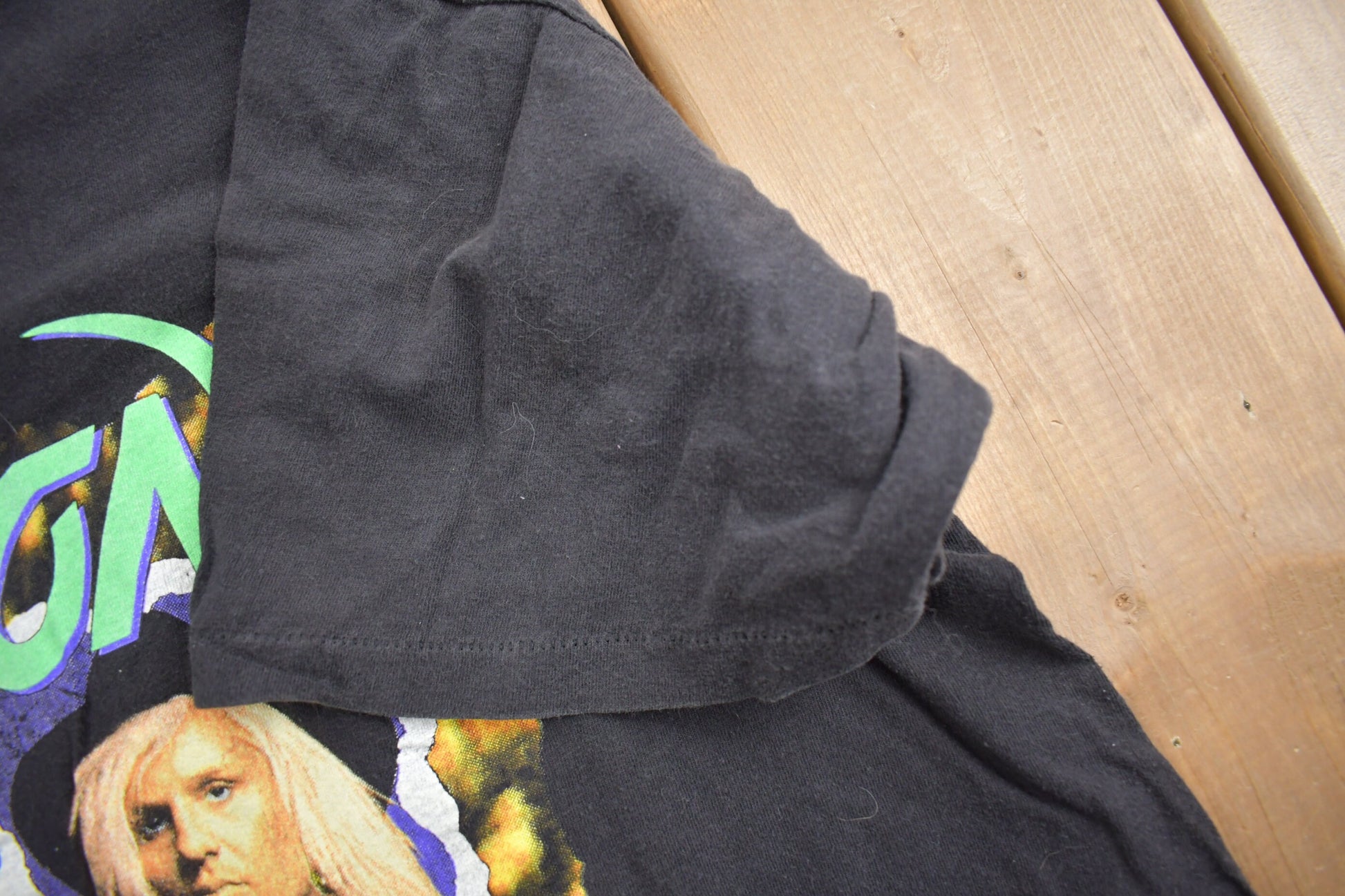 Vintage 1991 Poison Flesh And Blood World Tour Graphic Band T-Shirt