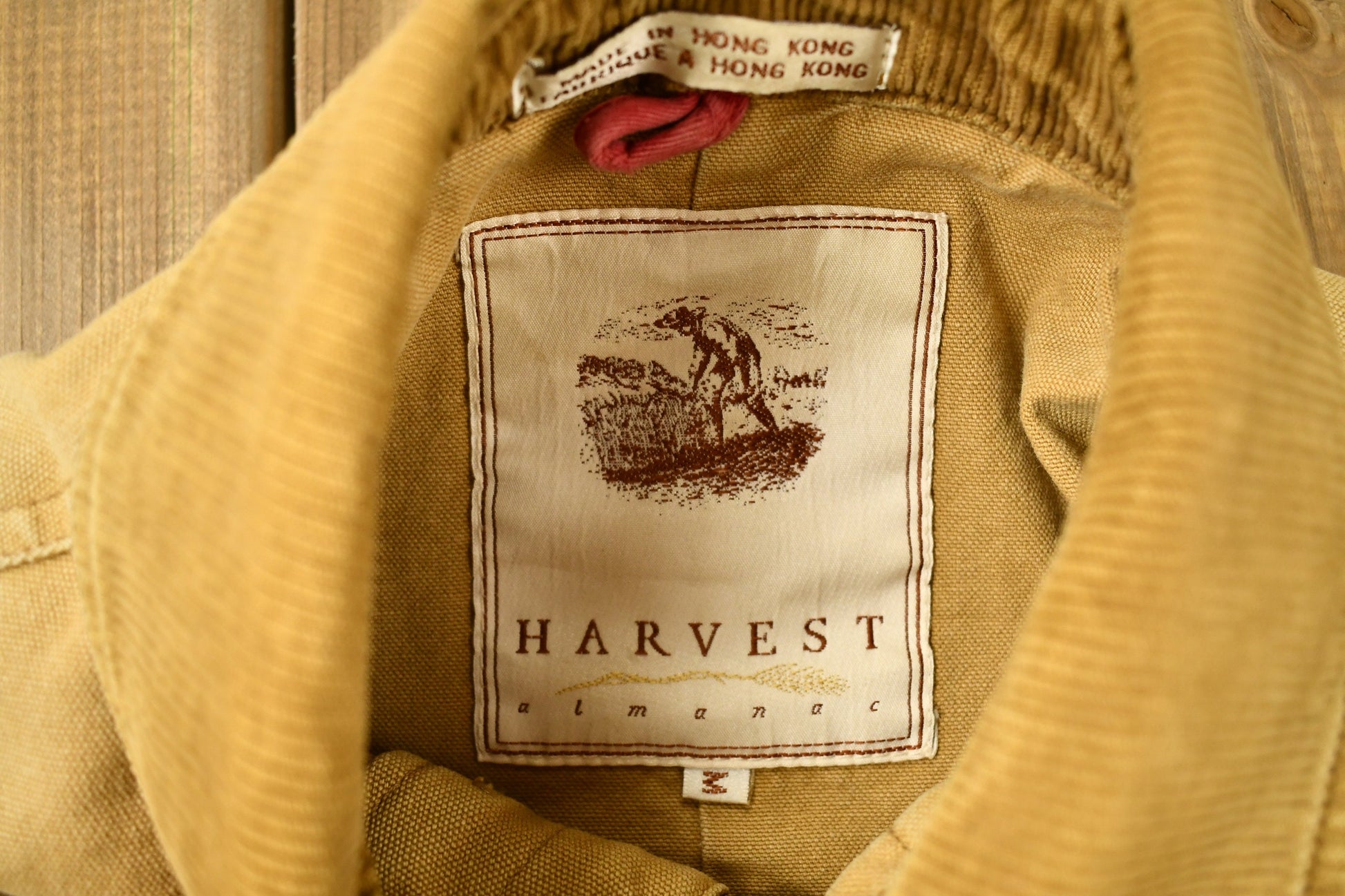 Vintage 1980s Harvest Almanac Chore Coat