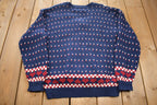 Vintage 1990s USA Button Up Knit Sweater