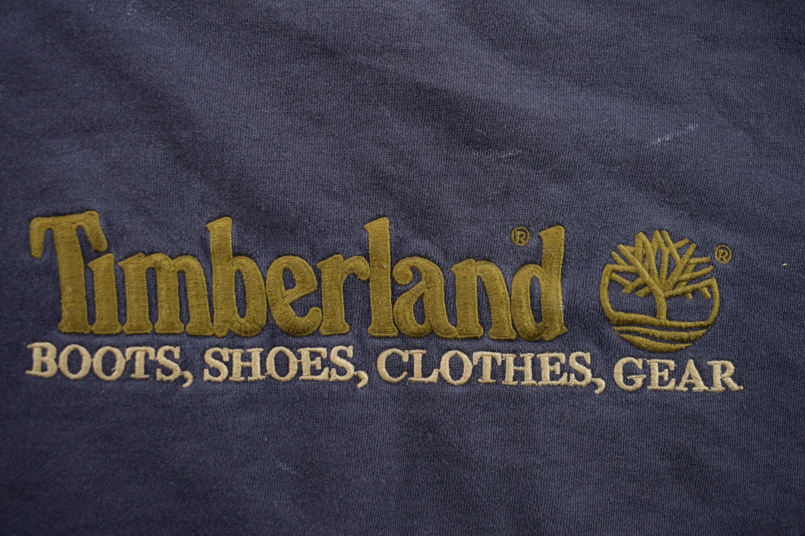 Vintage 1990s Timberland Embroidered Crewneck Sweatshirt