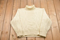 Vintage Cable Knit Turtleneck Sweater