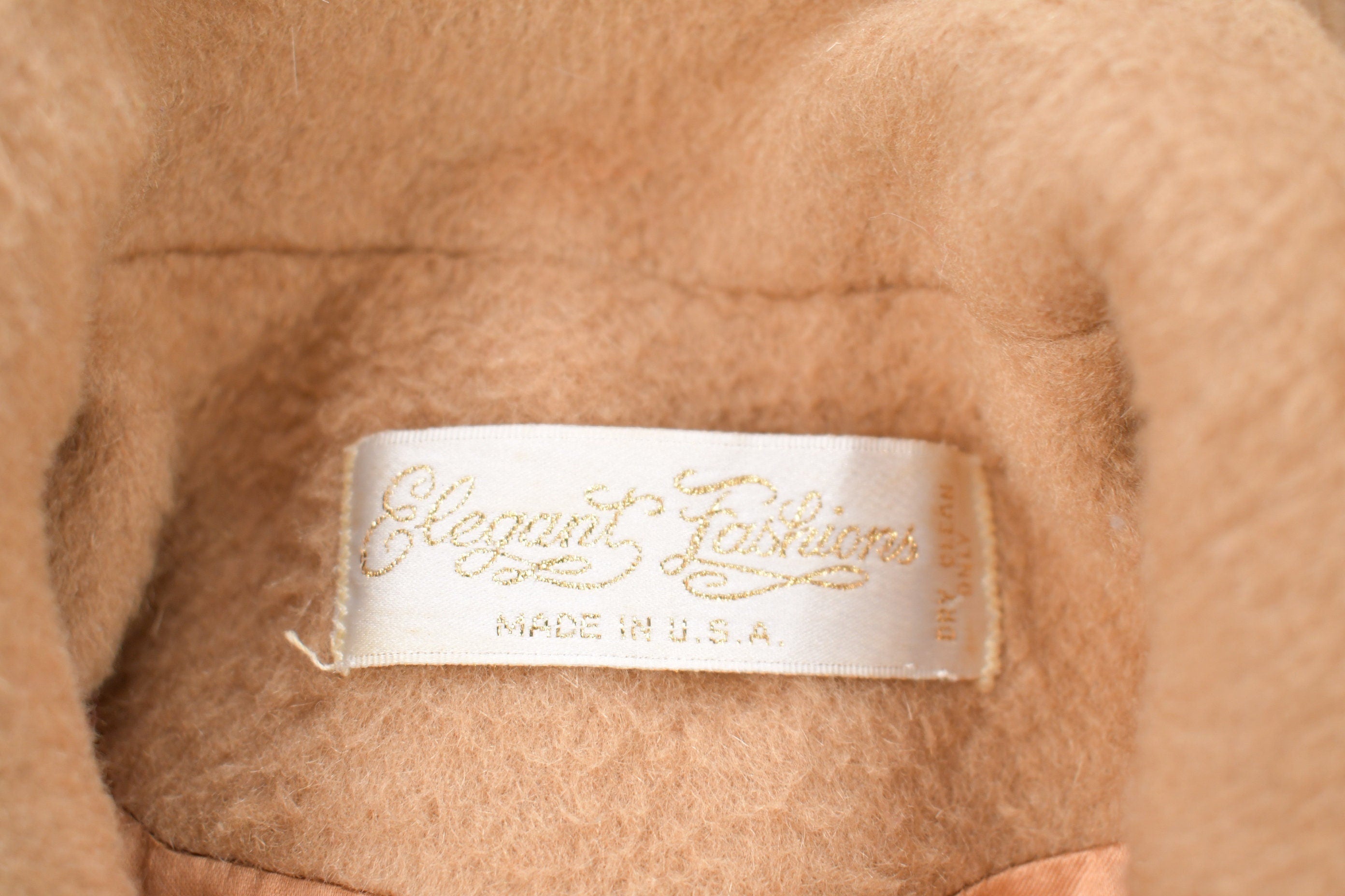 Vintage 1990s Beige Wool Jacket