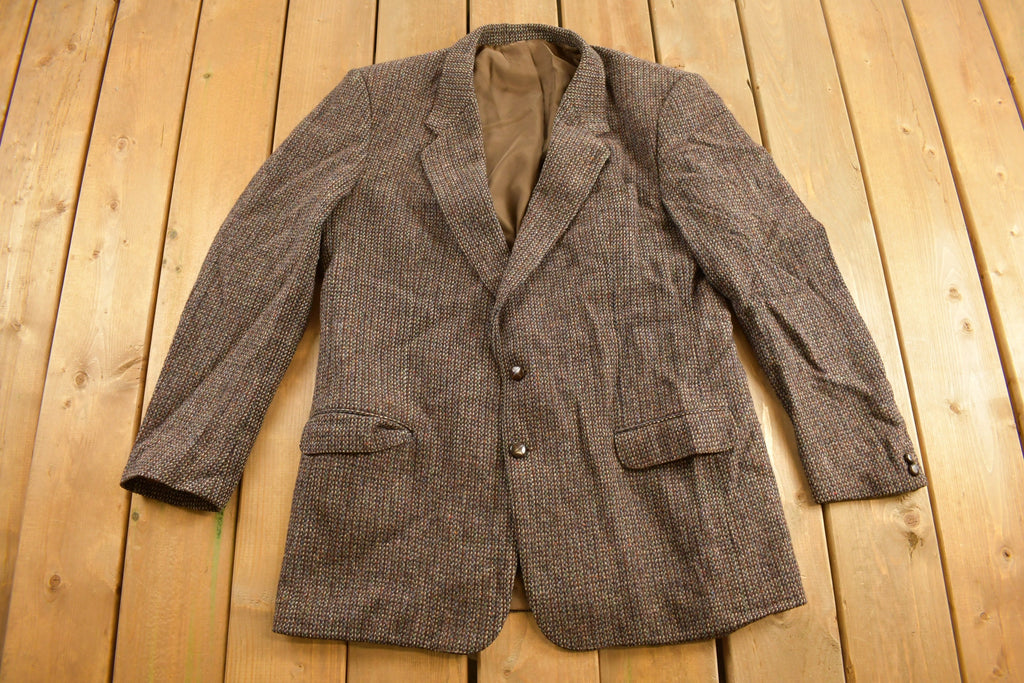 Vintage 1990s Wool Blazer Jacket