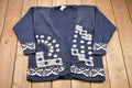 Vintage 1990s Leonard Woman Knitted Cardigan