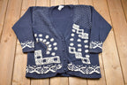 Vintage 1990s Leonard Woman Knitted Cardigan