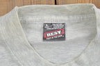Vintage 1990s Ft Myers Beach Cat Graphic Souvenir T Shirt