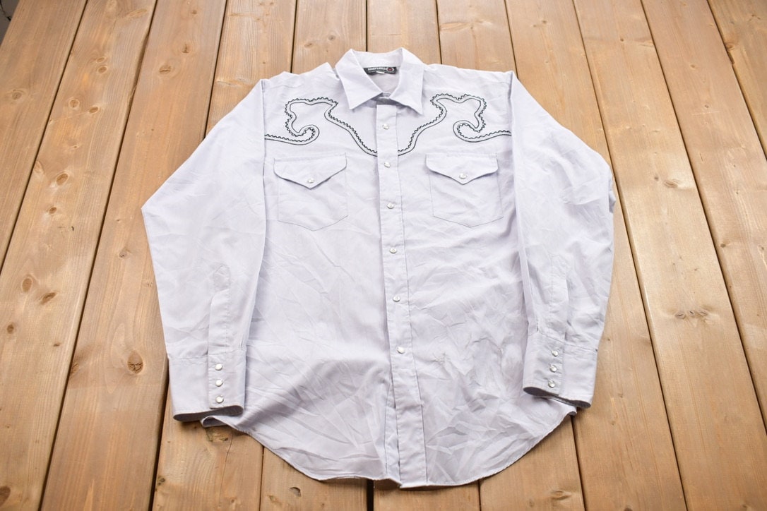 Vintage 1990s Sheplers Button Up Western Shirt