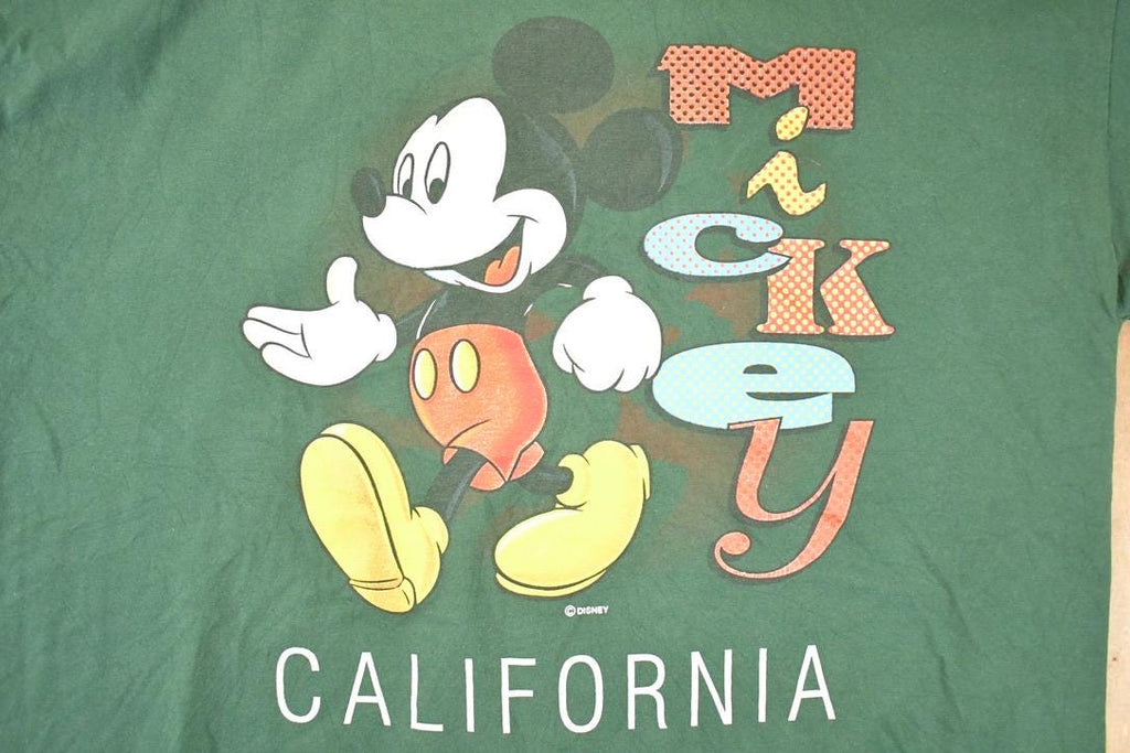 Vintage 1990s Mickey Mouse California Disney T-Shirt Men's XL