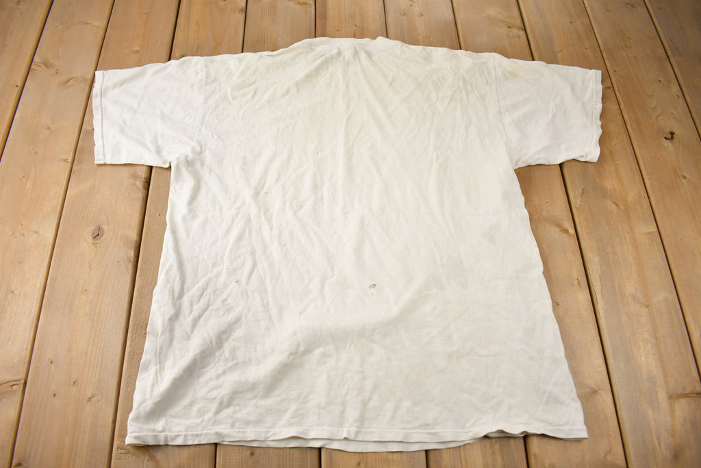 Vintage 1990s Pittsburgh Penguins NHL Hockey Graphic T-Shirt Size XL