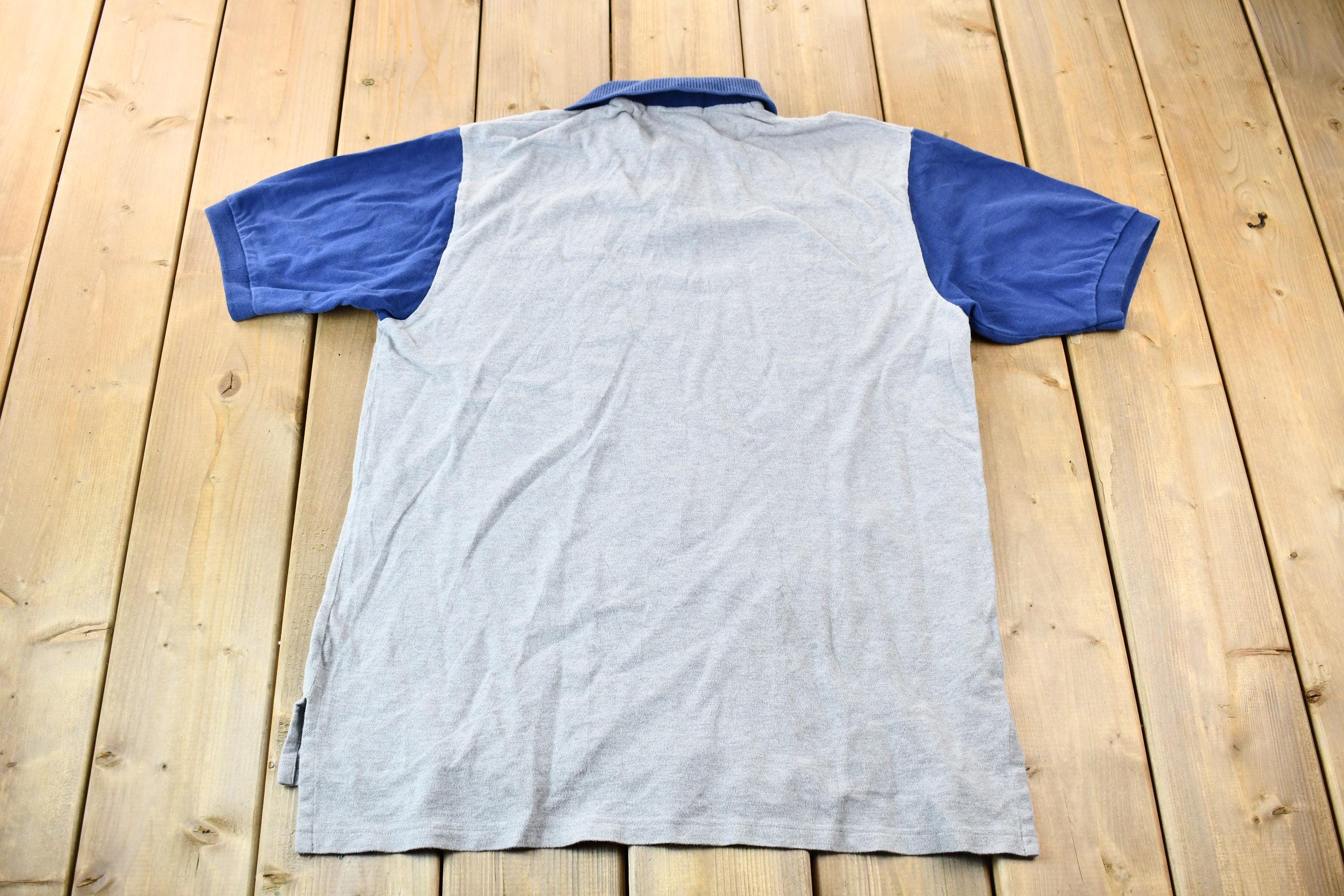 Vintage 1990s Ralph Lauren Polo Sport Color Block Shirt