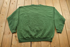 Vintage 1990s University Of Michigan State Collegiate Crewneck  Embroidered NCAA Sweatshirt  Sportswear  Americana  90s crewneck