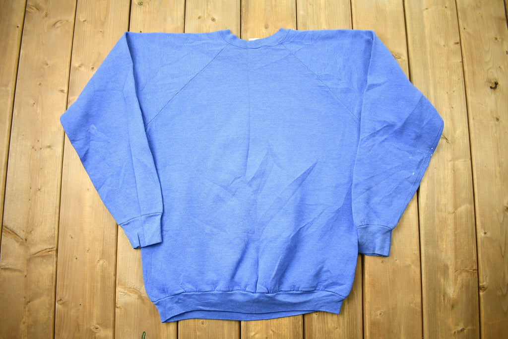 Vintage 1991 Wal-Mart USA Proud Raglan Crewneck Sweatshirt