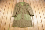 Vintage 1950s Military Overcoat Liner