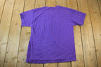 Vintage 1990s Minnesota Vikings NFL Football Graphic T-Shirt Made In Mexico