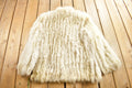 Vintage 1970s London Label Silver Fox Fur Coat
