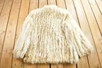 Vintage 1970s London Label Silver Fox Fur Coat