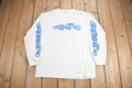 Vintage 1999 Flaming Chopper Long Sleeve Graphic T-Shirt