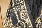 Vintage 1980s Pearls Beaded Jacket Women's XL