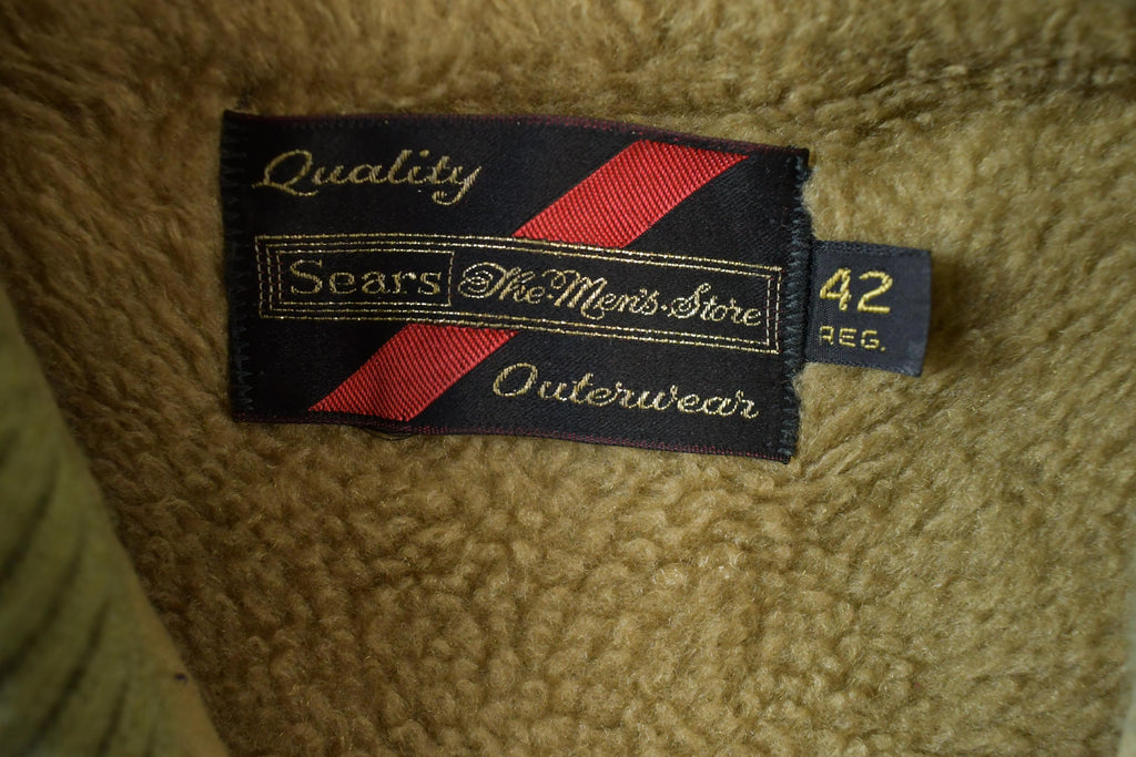Vintage 1990s Sears Mens Store Outerwear Light Jacket