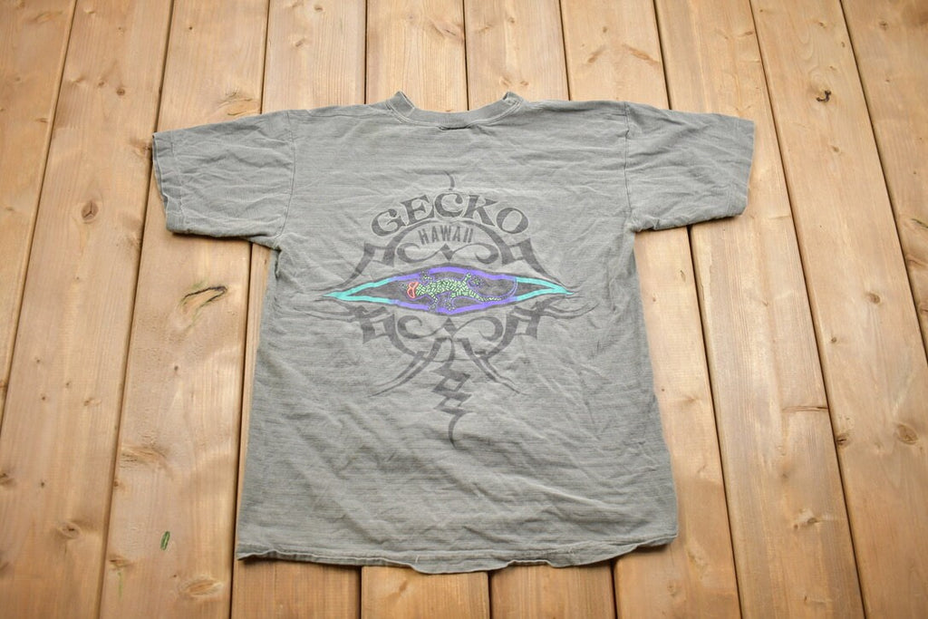Vintage 1990s Gecko Hawaii T-Shirt